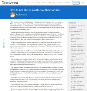 Get Out of an Abusive Relationship_Natalie Maximets