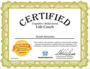 CBT certified life coach_Maximets