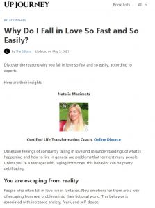 Why Do I Fall in Love So Fast and So Easily? Upjourney